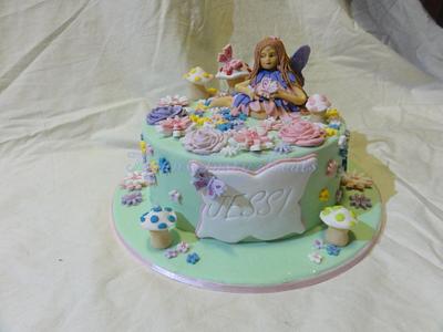 Fairy garden cake - Cake by Tegan Bennetts
