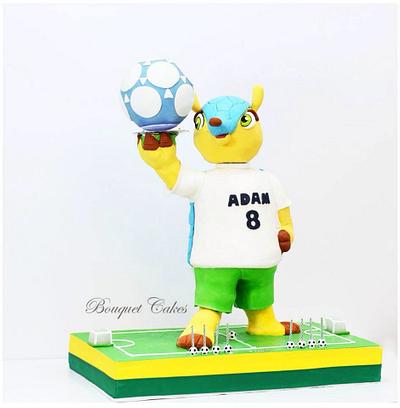 World Cup Adam's cake - Cake by Ghada _ Bouquet cakes