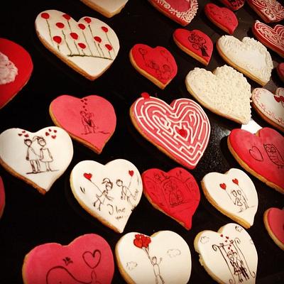 Love Cookies  - Cake by Sugar Linings