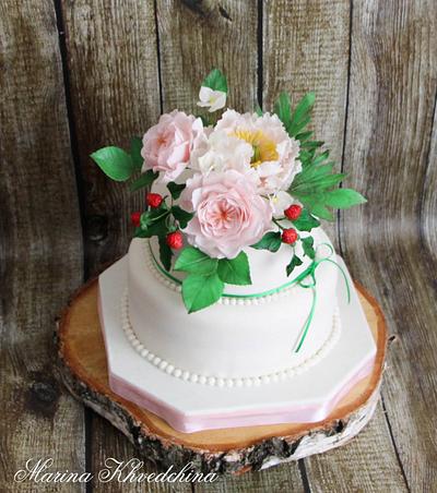 Wedding cake - Cake by Marina