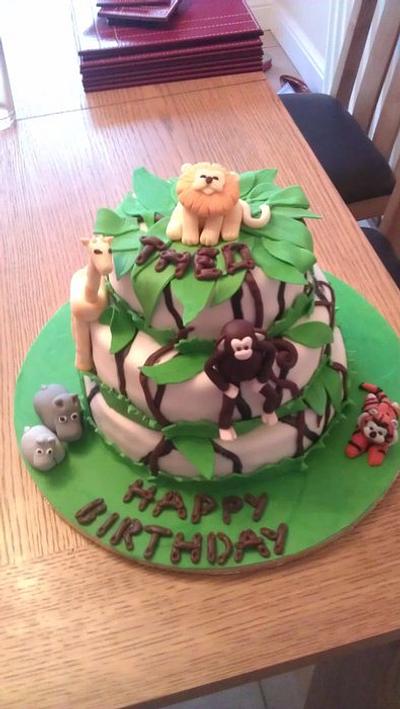 In The Jungle - Cake by Danielle's Delights