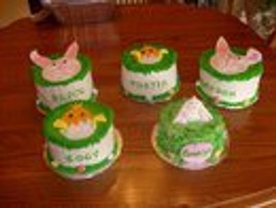 Easter Cakes - Cake by Pamela