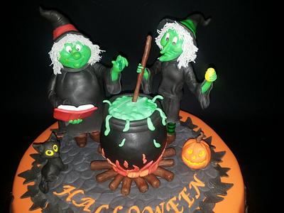 funny witches - Cake by SugarRain