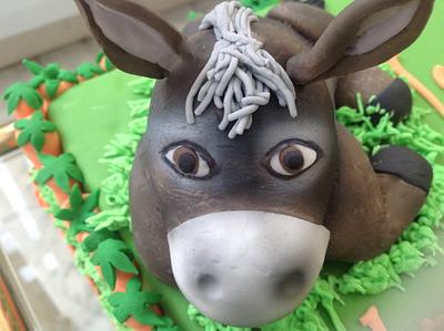 I Love Donkeys Me! - Cake by Yvonne Beesley