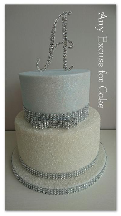 40th sparkle  - Cake by Any Excuse for Cake