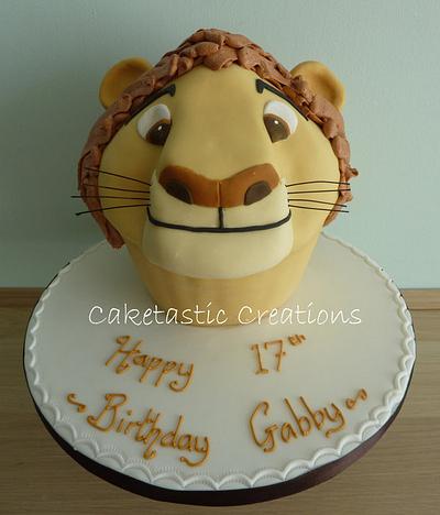Lion King Giant Cupcake - Cake by Caketastic Creations