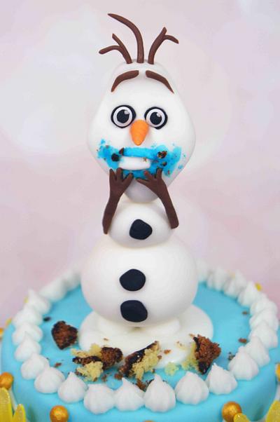OLAF Frozen Fever - Cake by blogplanetegateau