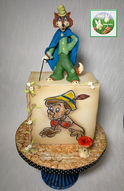 Pinocchio Collaboration  - Cake by AWG Hobby Cakes