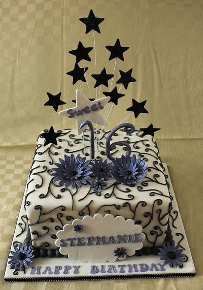 Sweet 16 birthday cake - Cake by Natalie Alt