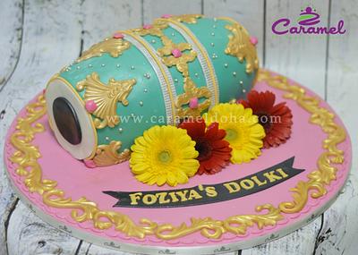 Dholki Cake - Cake by Caramel Doha