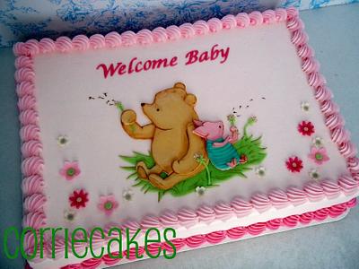 classic pooh and piglet - Cake by Corrie