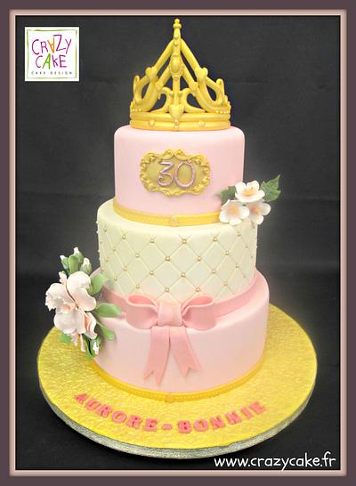 Princess birthday cake - Cake by Crazy Cake