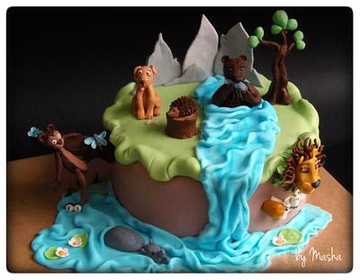 Animals cake - Cake by Sweet cakes by Masha