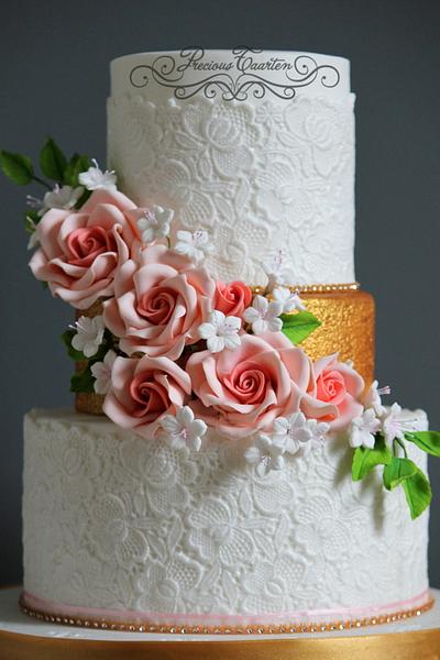 Wedding creation - Cake by Peggy ( Precious Taarten)