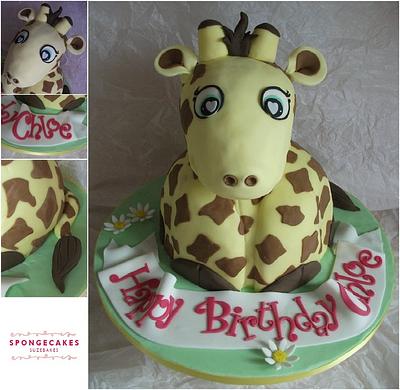 3D Giraffe Cake - Cake by Spongecakes Suzebakes
