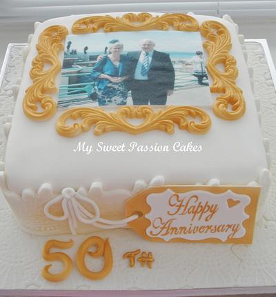 Anniversary Cake - Cake by Beata Khoo