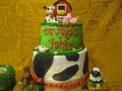 Barnyard Birthday - Cake by Monsi Torres