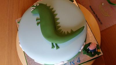 George's Dinosaur - Cake by Blush Cakery