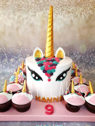 Unique unicorn  - Cake by Arty cakes