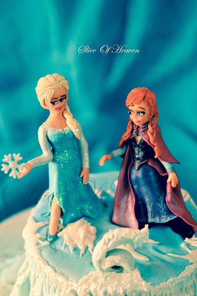 Frozen  - Cake by Slice of Heaven By Geethu
