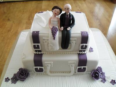 Mr & Mrs - Cake by Marie 2 U Cakes  on Facebook