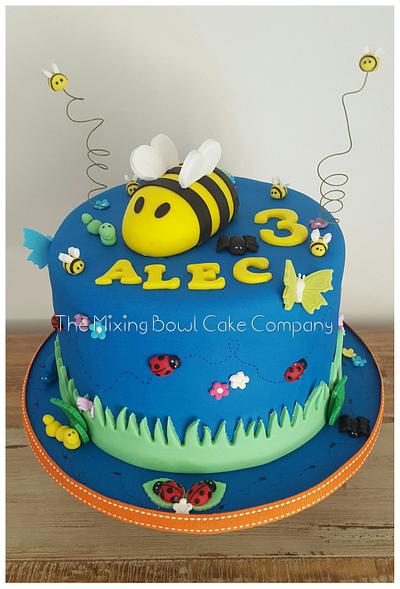 Bees and Insects  - Cake by The Mixing Bowl Cake Company 