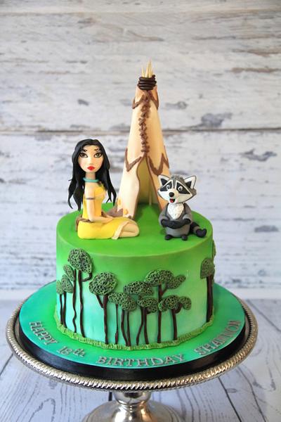 Pocahontas cake - Cake by Cake Addict