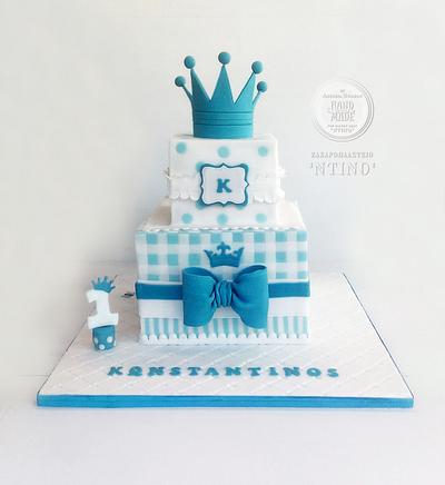 Little Crown Cake - Cake by Aspasia Stamou