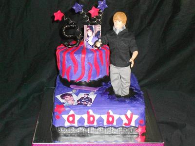 Bieber Fever! - Cake by Cakes by Kate
