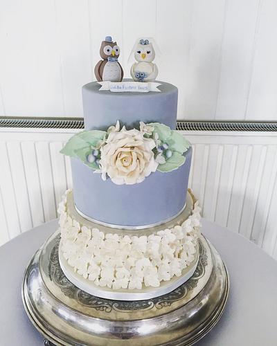 Owl be yours forever - Cake by Suzi Saunders
