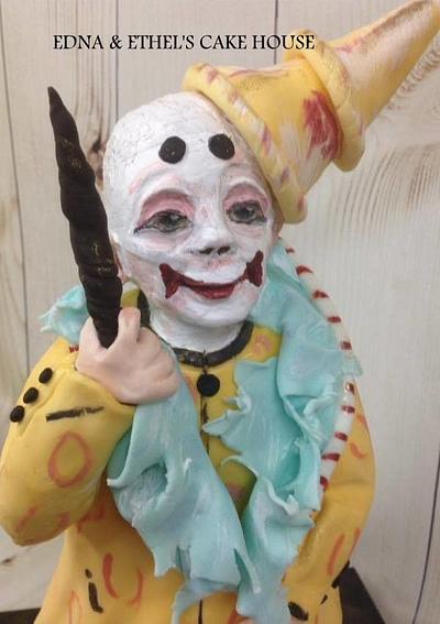 Freakshow Clown - Cake by Emilyrose