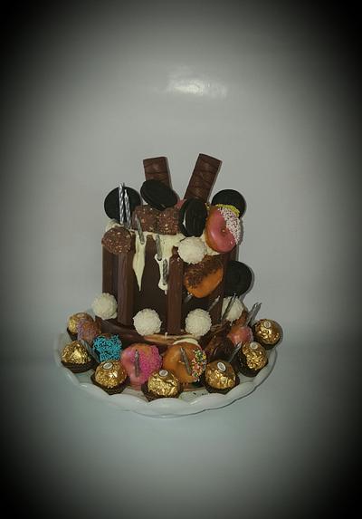 Chocolate, chocolate and more chocolate  - Cake by The Custom Piece of Cake