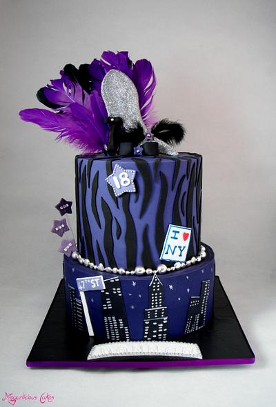 47th Street Glamour - Cake by Meganlicious Cakes