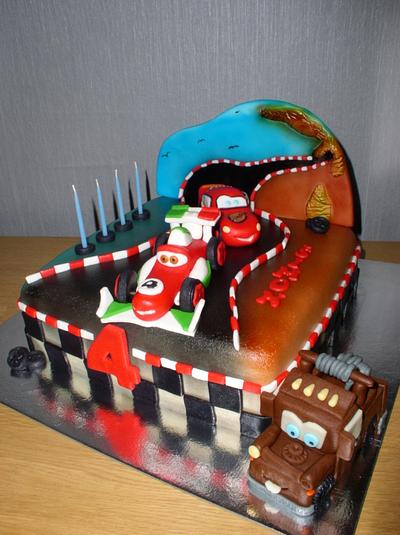 Cars - Cake by Petraend
