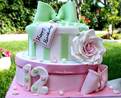 12 anni...torta di compleanno - Cake by Vittoria 