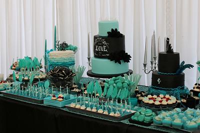 wedding cake bar  - Cake by Lucya 