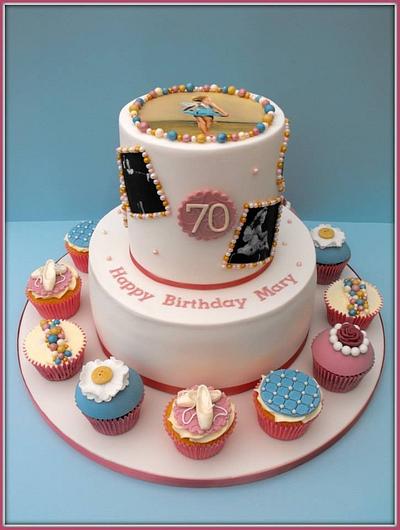 70th Birthday Cake - Cake by Gill W