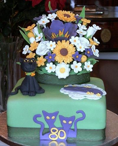 Grandmother Carla Birthday Cake - Cake by LaDolceVit