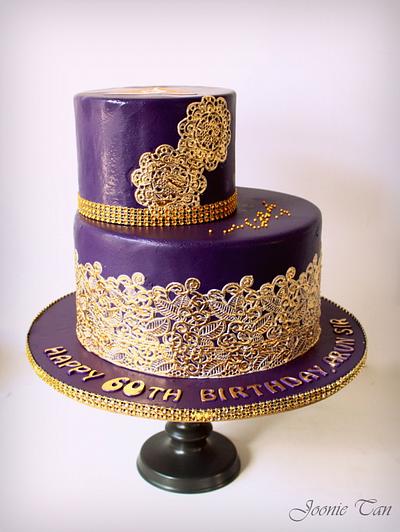 Purple Power - Cake by Joonie Tan