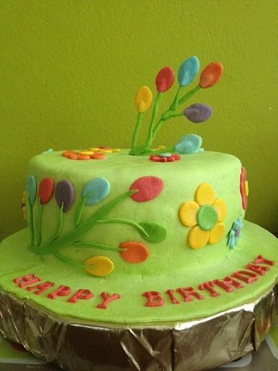 green cake.... - Cake by MARGOT