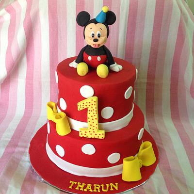 Mickey mouse - Cake by Sweettempt
