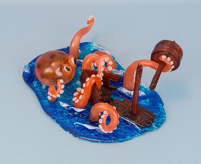 Kraken (Showpiece) - Cake by Prima Cakes and Cookies - Jennifer
