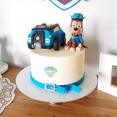 Chase Paw Patrol Cake  - Cake by Sara Luz