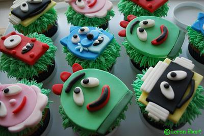 Yo Gabba Gabba Cupcakes! - Cake by Loren Ebert