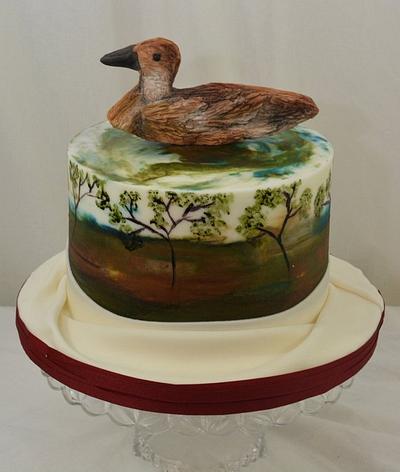 Whistling Duck Cake - Cake by Sugarpixy