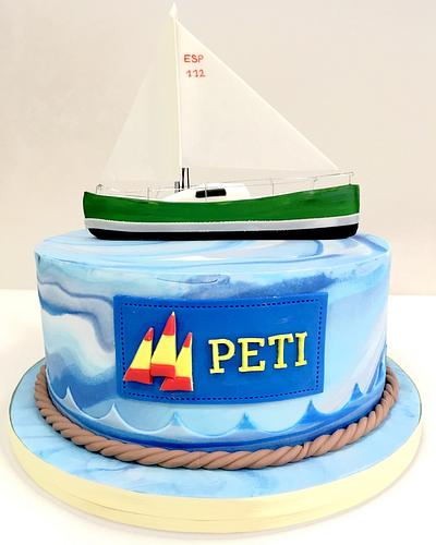 Let's go sailing!!! - Cake by Ponona Cakes - Elena Ballesteros