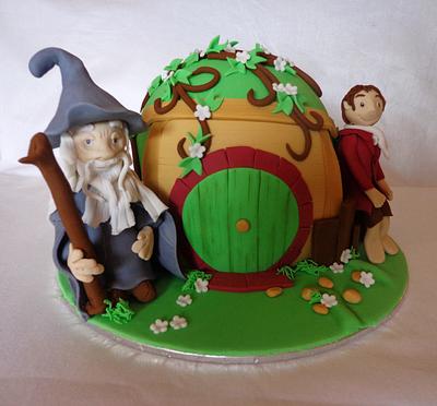 Hobbit Hole - Cake by Eat Sweet Cakes
