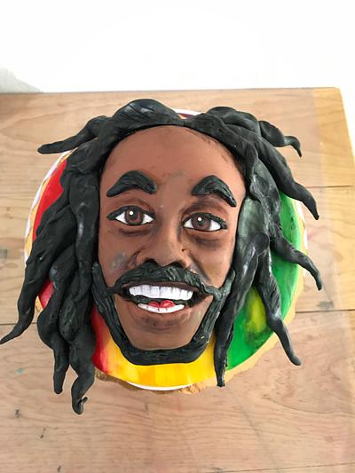 Bob Marley cake - Cake by Dulcemantequilla