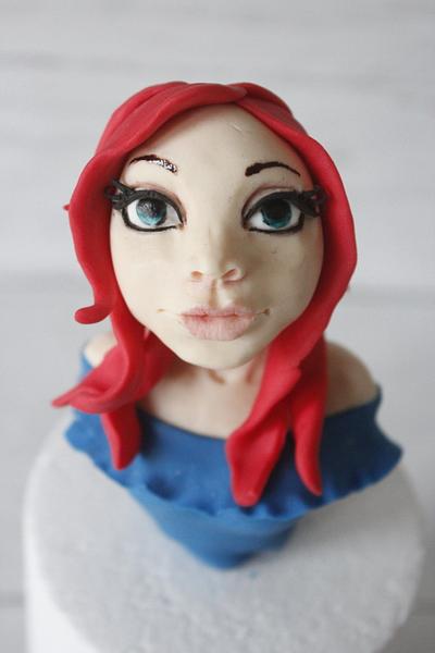 Red Hair Girl - Cake by Kalina
