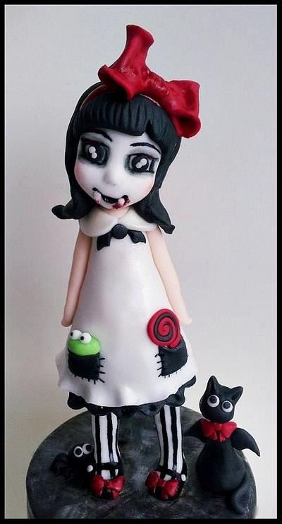 Vera the Vampire  - Cake by Time for Tiffin 